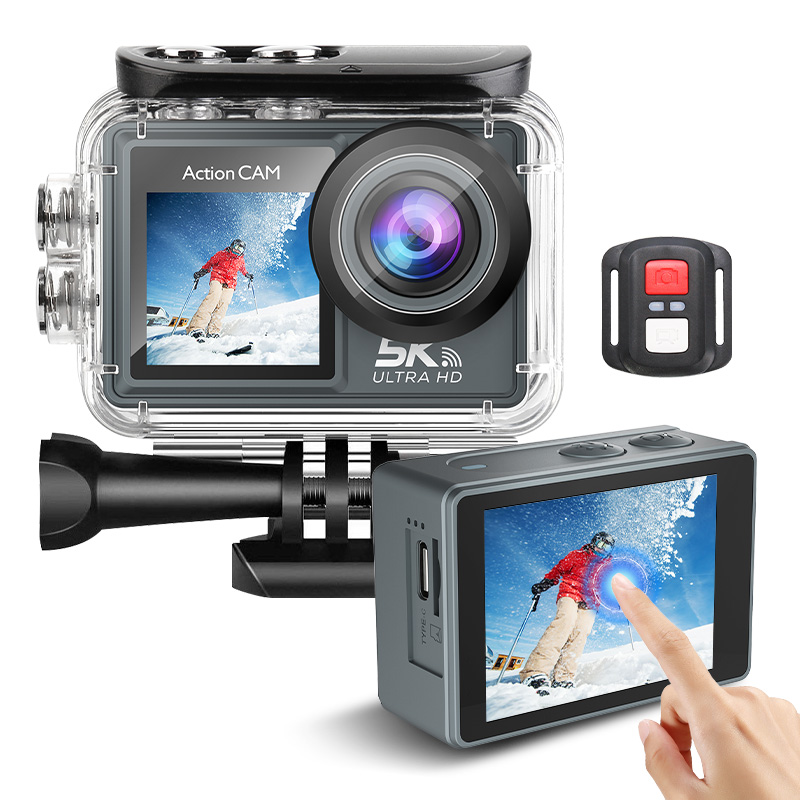 AT-M90TR 2.2 inch 5K 60fps EIS Action Camera